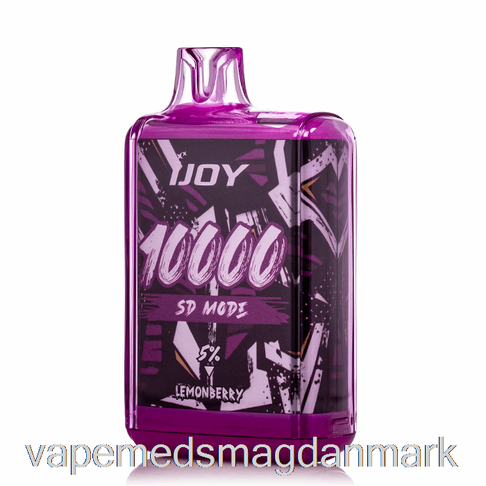 Vape Med Smag Ijoy Bar Sd10000 Engangs Citronbær